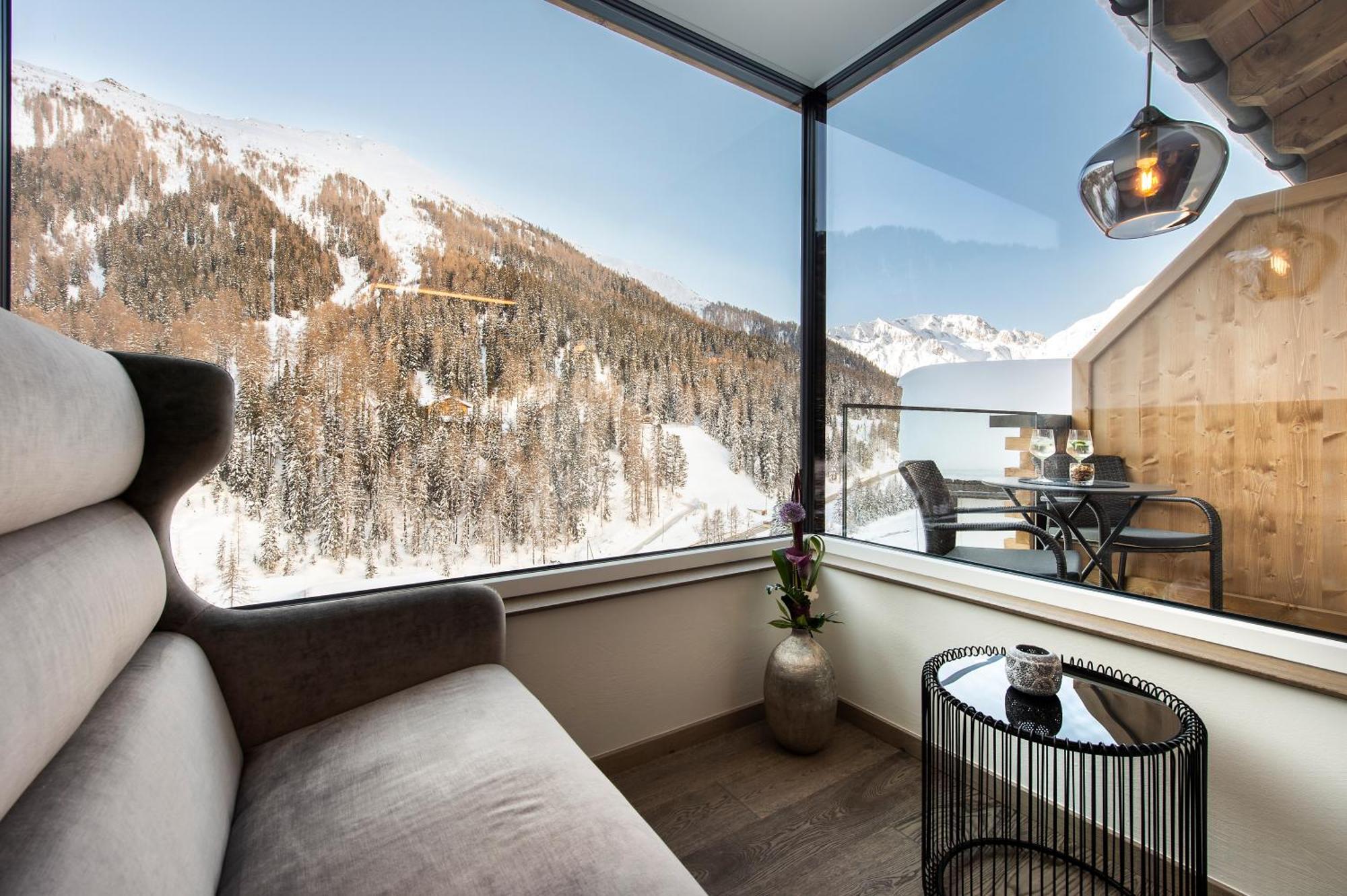 Laret Private Boutique Hotel - Adults Only Samnaun Buitenkant foto