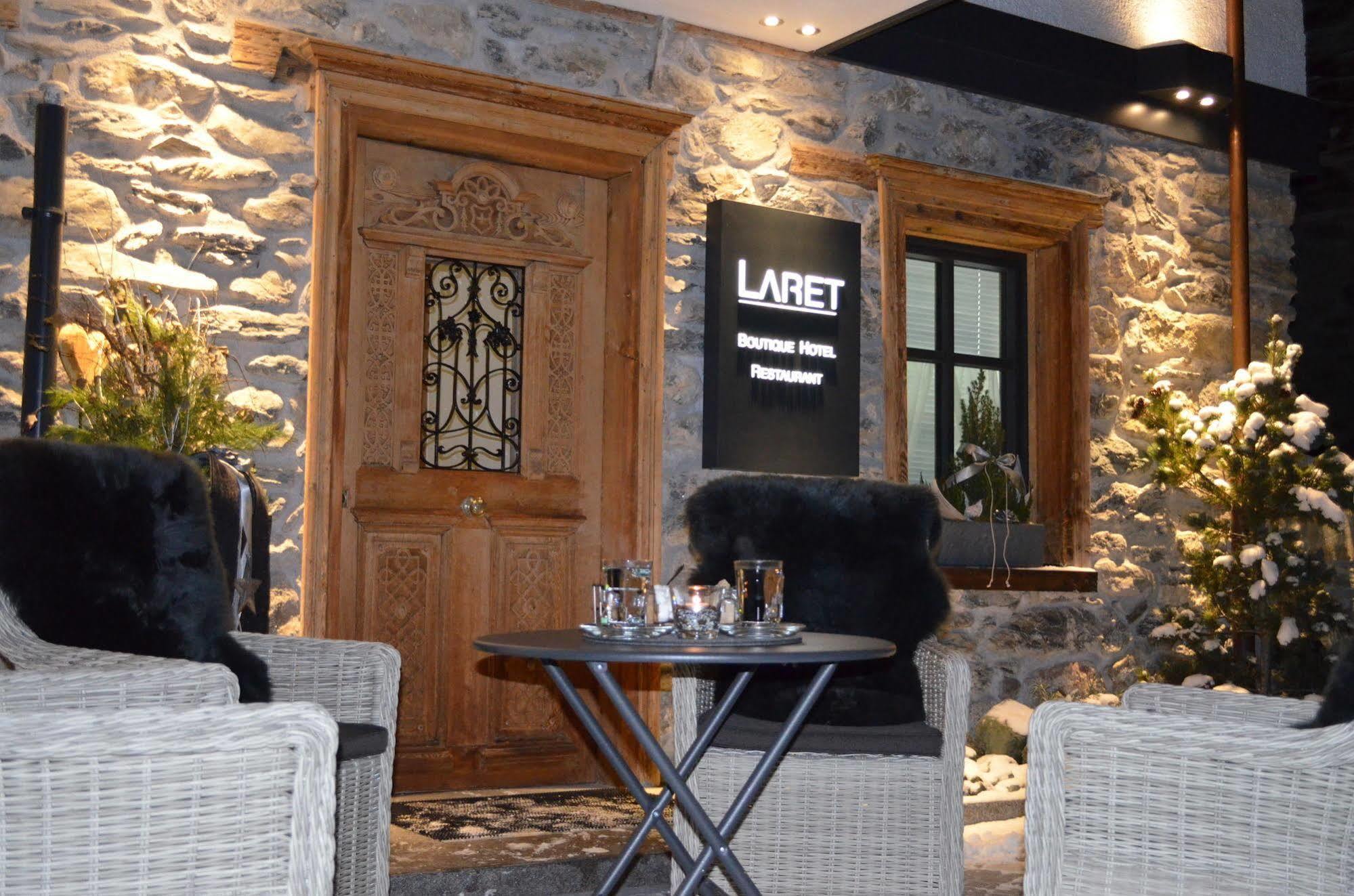 Laret Private Boutique Hotel - Adults Only Samnaun Buitenkant foto